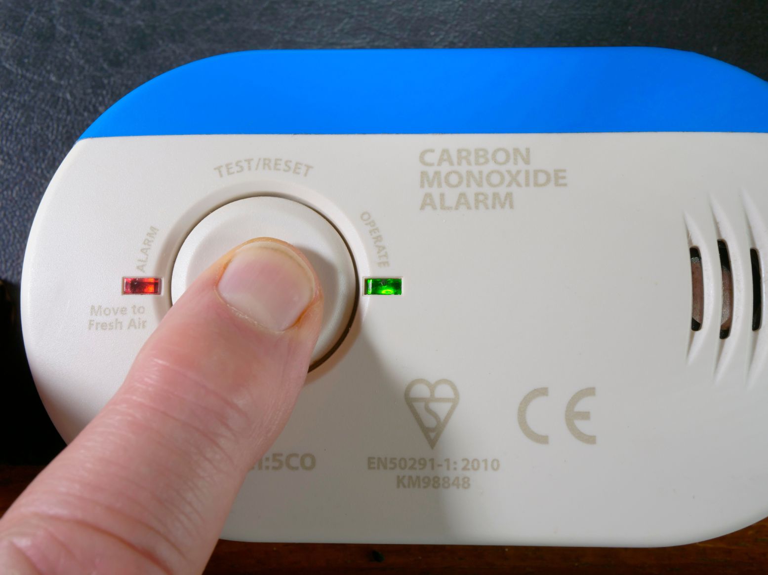 Security monitoring services carbon monoxide alarm protecting homes from dangerous gas leaks