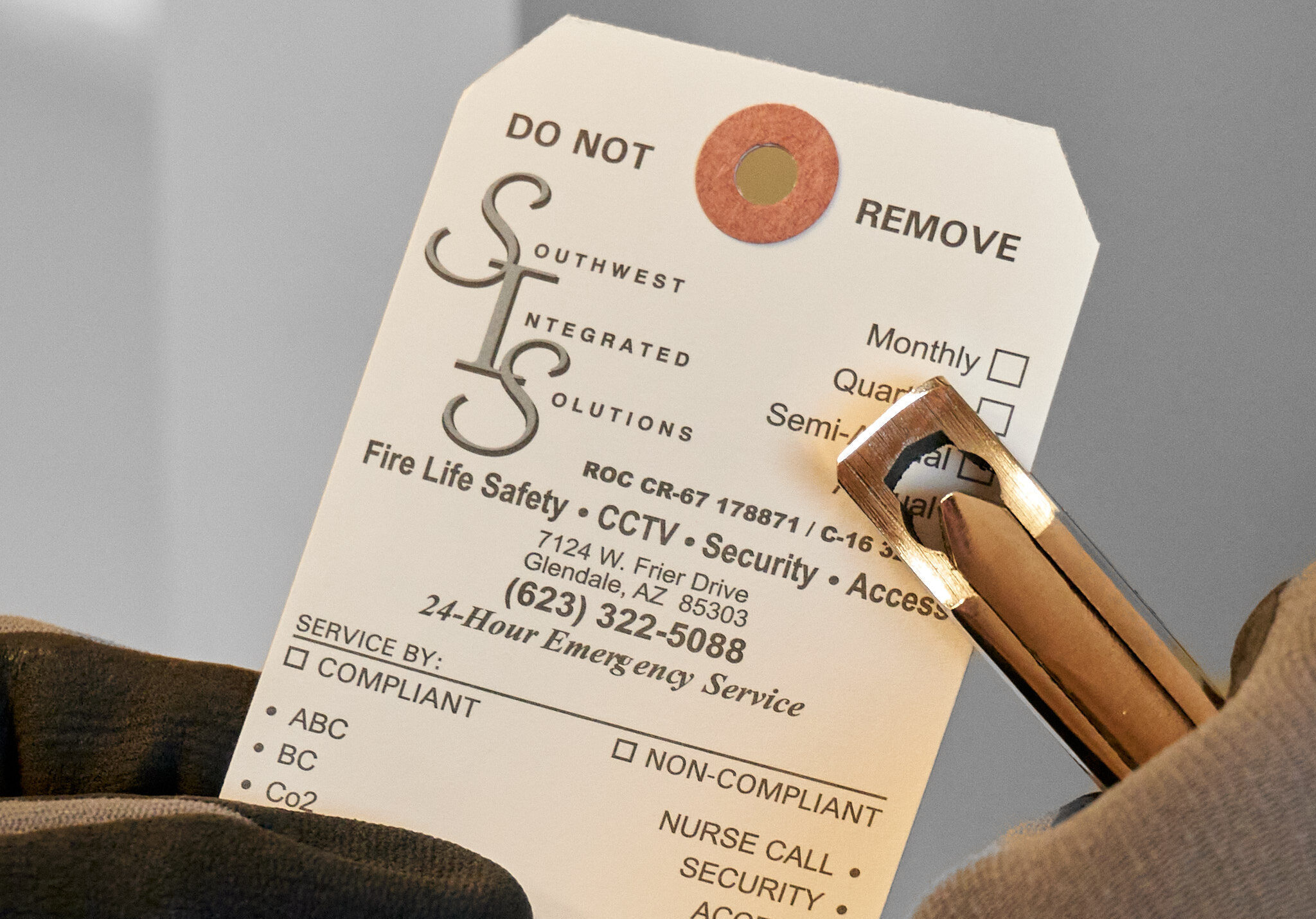 Inspect Test and Maintenance